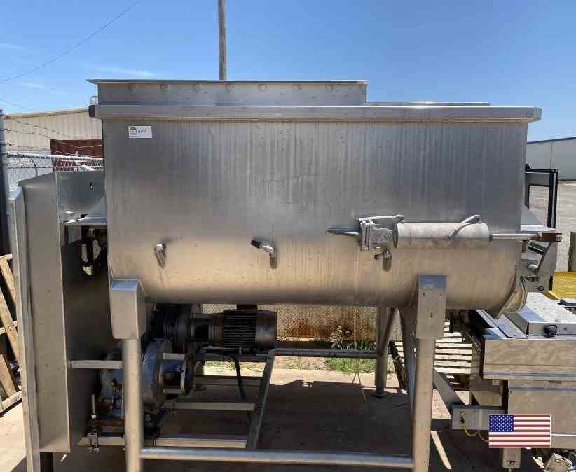 92 Cu Ft RMF Stainless Steel Ribbon Blender