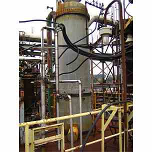 3677 Sq Ft Industrial Process Equipment Stainless Steel Shell & Tube Heat Exchanger