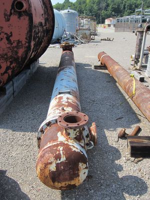 416 Sq Ft Rubicon Ind. Stainless Steel Shell & Tube Heat Exchanger